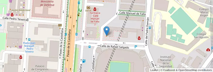 Mapa de ubicacion de La Bodega en 西班牙, Comunidad De Madrid, Comunidad De Madrid, Área Metropolitana De Madrid Y Corredor Del Henares, Madrid.