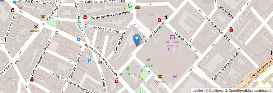 Mapa de ubicacion de La Bodeguita del Rincón en Sepanyol, Comunidad De Madrid, Comunidad De Madrid, Área Metropolitana De Madrid Y Corredor Del Henares, Madrid.