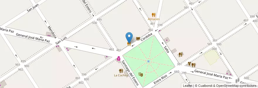 Mapa de ubicacion de La Bodeguita Resto-Bar en Argentina, Buenos Aires, Partido De Tigre, General Pacheco.