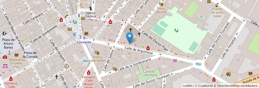 Mapa de ubicacion de La Buga del Lobo en Испания, Мадрид, Мадрид, Área Metropolitana De Madrid Y Corredor Del Henares, Мадрид.