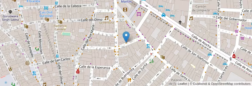 Mapa de ubicacion de La Caleta en Spanje, Comunidad De Madrid, Comunidad De Madrid, Área Metropolitana De Madrid Y Corredor Del Henares, Madrid.