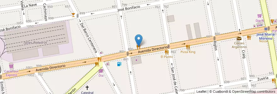 Mapa de ubicacion de La Canastita, Caballito en アルゼンチン, Ciudad Autónoma De Buenos Aires, ブエノスアイレス, Comuna 6.