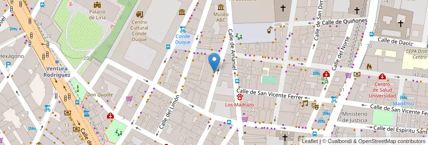 Mapa de ubicacion de La Carbonera en Испания, Мадрид, Мадрид, Área Metropolitana De Madrid Y Corredor Del Henares, Мадрид.