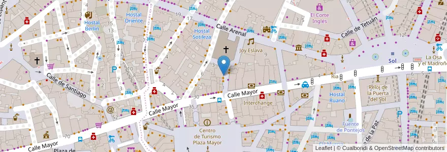 Mapa de ubicacion de La Carbonería en Испания, Мадрид, Мадрид, Área Metropolitana De Madrid Y Corredor Del Henares, Мадрид.