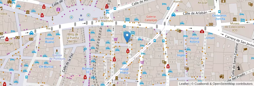 Mapa de ubicacion de La Carmela en Испания, Мадрид, Мадрид, Área Metropolitana De Madrid Y Corredor Del Henares, Мадрид.