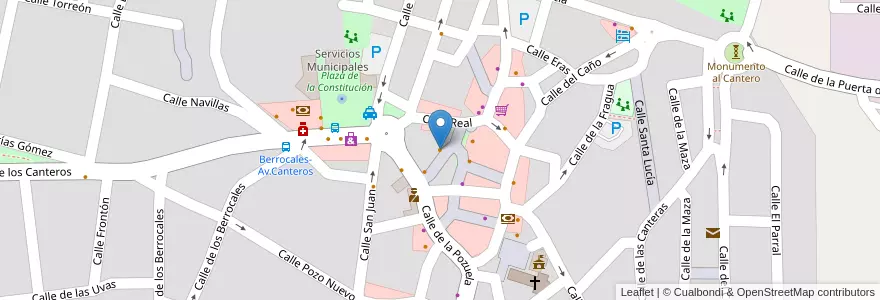 Mapa de ubicacion de La Casa de Cano en İspanya, Comunidad De Madrid, Comunidad De Madrid, Cuenca Del Guadarrama, Alpedrete.