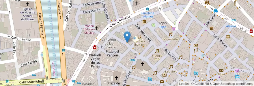 Mapa de ubicacion de La Casa del Perro en إسبانيا, أندلوسيا, مالقة, Málaga-Costa Del Sol, مالقة.