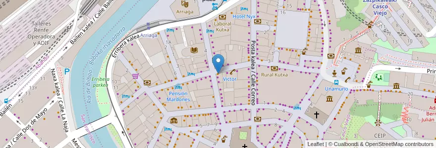 Mapa de ubicacion de La casa del Yogur en 西班牙, 巴斯克, 比斯开, Bilboaldea, 毕尔巴鄂.