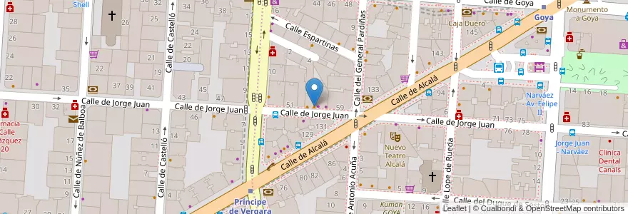 Mapa de ubicacion de La casa tomada en Sepanyol, Comunidad De Madrid, Comunidad De Madrid, Área Metropolitana De Madrid Y Corredor Del Henares, Madrid.
