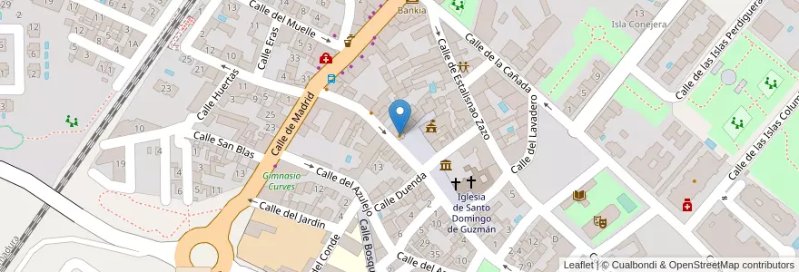 Mapa de ubicacion de La Cava en Испания, Мадрид, Мадрид, Comarca Sur, Humanes De Madrid.