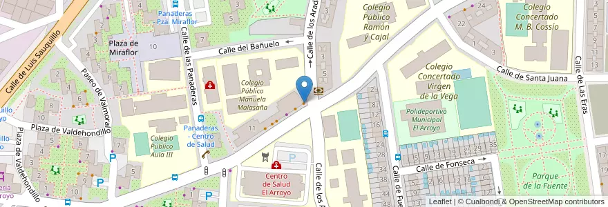 Mapa de ubicacion de La Colmena en Sepanyol, Comunidad De Madrid, Comunidad De Madrid, Área Metropolitana De Madrid Y Corredor Del Henares, Fuenlabrada.