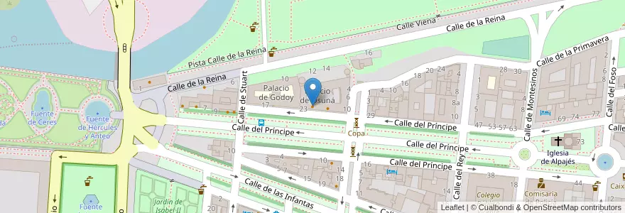 Mapa de ubicacion de La Difference en 西班牙, Comunidad De Madrid, Comunidad De Madrid, Las Vegas, Aranjuez.