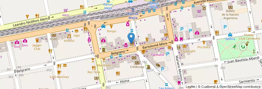 Mapa de ubicacion de La Diva en Argentina, Buenos Aires, Partido De La Matanza, Ramos Mejía.
