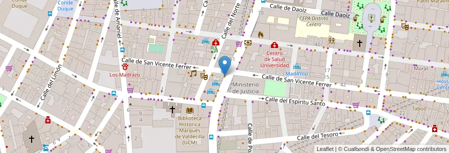 Mapa de ubicacion de La Doña en Spanien, Autonome Gemeinschaft Madrid, Autonome Gemeinschaft Madrid, Área Metropolitana De Madrid Y Corredor Del Henares, Madrid.