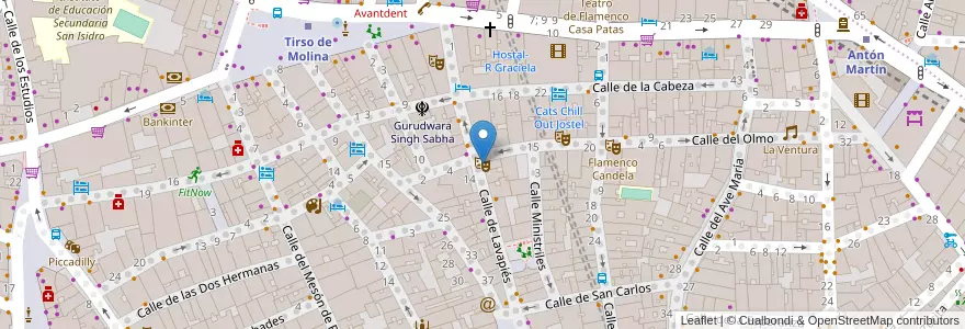 Mapa de ubicacion de La Escalera de Jacob en Spagna, Comunidad De Madrid, Comunidad De Madrid, Área Metropolitana De Madrid Y Corredor Del Henares, Madrid.