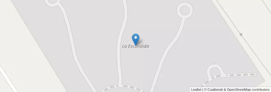 Mapa de ubicacion de La Escondida en 阿根廷, 布宜诺斯艾利斯省, Partido Del Pilar, Manzanares.