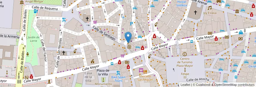 Mapa de ubicacion de La Esquinita en Spanje, Comunidad De Madrid, Comunidad De Madrid, Área Metropolitana De Madrid Y Corredor Del Henares, Madrid.