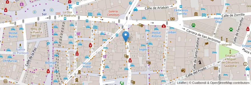 Mapa de ubicacion de La Finca de Susana en إسبانيا, منطقة مدريد, منطقة مدريد, Área Metropolitana De Madrid Y Corredor Del Henares, مدريد.