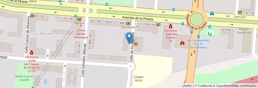 Mapa de ubicacion de La Galería en Spain, Community Of Madrid, Community Of Madrid, Área Metropolitana De Madrid Y Corredor Del Henares, Leganés.