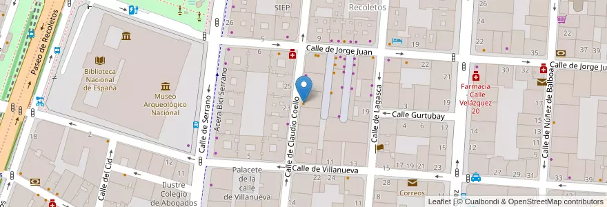 Mapa de ubicacion de La Giralda en Испания, Мадрид, Мадрид, Área Metropolitana De Madrid Y Corredor Del Henares, Мадрид.