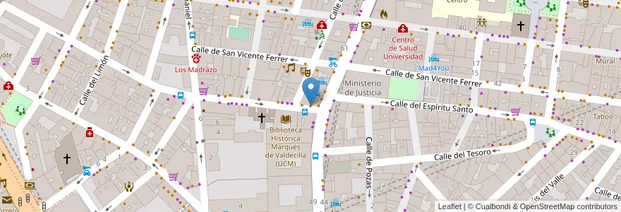 Mapa de ubicacion de La Gloria en Spain, Community Of Madrid, Community Of Madrid, Área Metropolitana De Madrid Y Corredor Del Henares, Madrid.