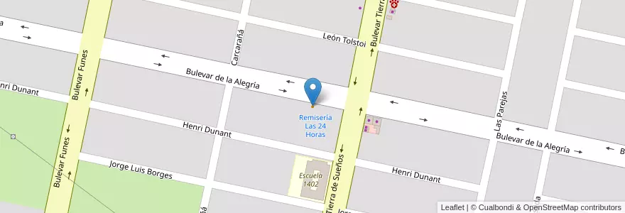 Mapa de ubicacion de La Guarda en アルゼンチン, サンタフェ州, Departamento San Lorenzo, Municipio De Roldán, Roldán.