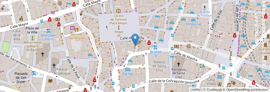 Mapa de ubicacion de La Ideal en Espagne, Communauté De Madrid, Communauté De Madrid, Área Metropolitana De Madrid Y Corredor Del Henares, Madrid.