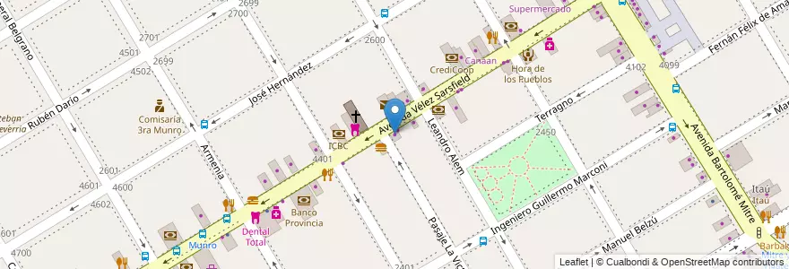 Mapa de ubicacion de La Ilusión en Argentinië, Buenos Aires, Partido De Vicente López, Vicente López.