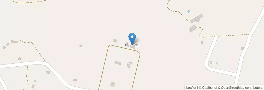 Mapa de ubicacion de La leticia en Argentina, Córdova, Departamento Calamuchita, Pedanía Santa Rosa, Municipio De Villa Yacanto, Villa Yacanto De Calamuchita.