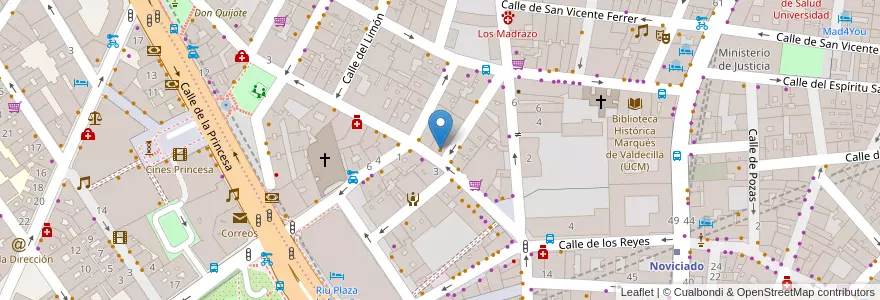 Mapa de ubicacion de La Leyenda en スペイン, マドリード州, Comunidad De Madrid, Área Metropolitana De Madrid Y Corredor Del Henares, Madrid.