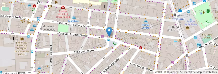 Mapa de ubicacion de La Lirio en Испания, Мадрид, Мадрид, Área Metropolitana De Madrid Y Corredor Del Henares, Мадрид.