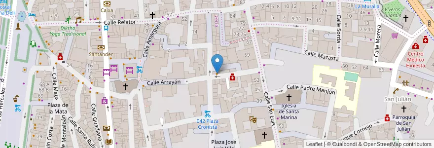 Mapa de ubicacion de La Madriguera De Mai en Spanje, Andalusië, Sevilla, Sevilla.