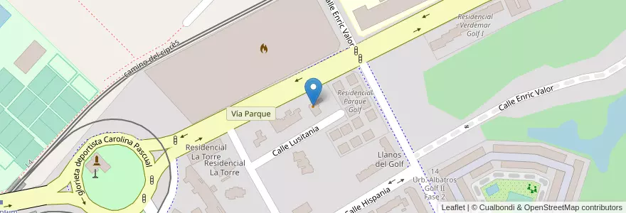 Mapa de ubicacion de La Mafia se sienta a la mesa en Espagne, Communauté Valencienne, Alicante, L'Alacantí, Alicante.