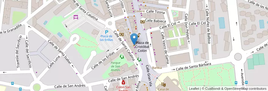 Mapa de ubicacion de La Mascarada en إسبانيا, منطقة مدريد, منطقة مدريد, Área Metropolitana De Madrid Y Corredor Del Henares, Majadahonda.