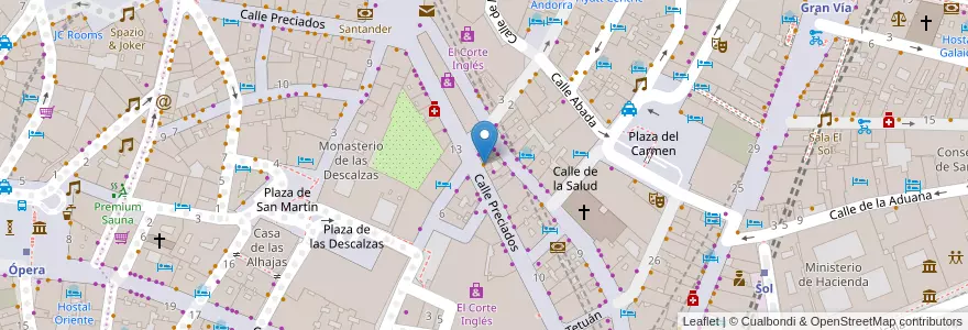 Mapa de ubicacion de La Mexicana en Spanien, Autonome Gemeinschaft Madrid, Autonome Gemeinschaft Madrid, Área Metropolitana De Madrid Y Corredor Del Henares, Madrid.