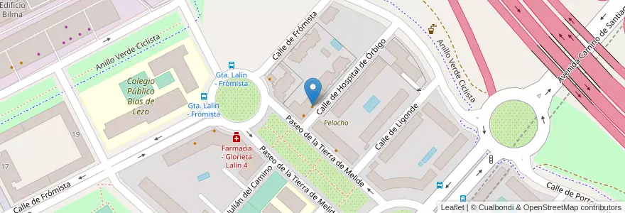 Mapa de ubicacion de La Mezza en Spanien, Autonome Gemeinschaft Madrid, Autonome Gemeinschaft Madrid, Área Metropolitana De Madrid Y Corredor Del Henares, Madrid.