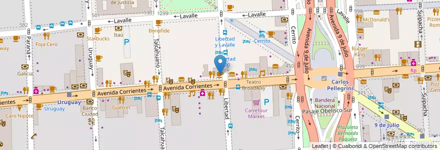 Mapa de ubicacion de La Molienda, San Nicolas en Arjantin, Ciudad Autónoma De Buenos Aires, Comuna 1, Buenos Aires.
