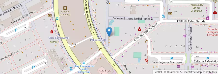 Mapa de ubicacion de La Mostaza en إسبانيا, أرغون, سرقسطة, Zaragoza, سرقسطة.