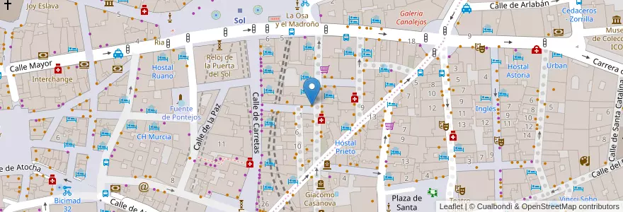 Mapa de ubicacion de La Negra Tomasa en Spanien, Autonome Gemeinschaft Madrid, Autonome Gemeinschaft Madrid, Área Metropolitana De Madrid Y Corredor Del Henares, Madrid.