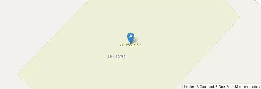 Mapa de ubicacion de La Negrita en 아르헨티나, 부에노스아이레스주, Partido De San Andrés De Giles.