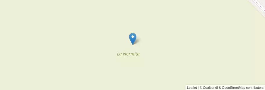Mapa de ubicacion de La Normita en Аргентина, Буэнос-Айрес, Partido De Adolfo Gonzales Chaves.