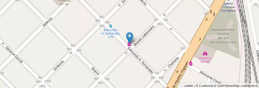 Mapa de ubicacion de La Nueva Condal en Argentinië, Buenos Aires, Partido De Avellaneda, Piñeyro.