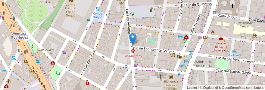 Mapa de ubicacion de la Ofi en Espanha, Comunidade De Madrid, Comunidade De Madrid, Área Metropolitana De Madrid Y Corredor Del Henares, Madrid.