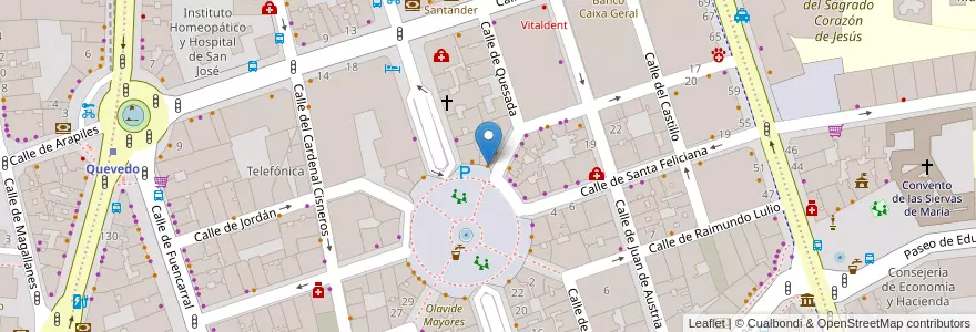 Mapa de ubicacion de La Oliva en إسبانيا, منطقة مدريد, منطقة مدريد, Área Metropolitana De Madrid Y Corredor Del Henares, مدريد.