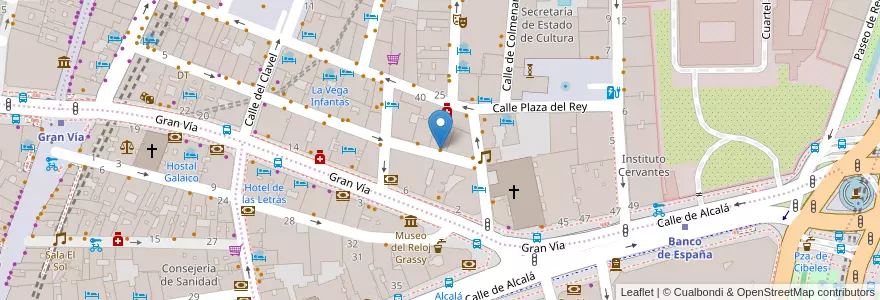 Mapa de ubicacion de La Paella de la Reina en 西班牙, Comunidad De Madrid, Comunidad De Madrid, Área Metropolitana De Madrid Y Corredor Del Henares, Madrid.