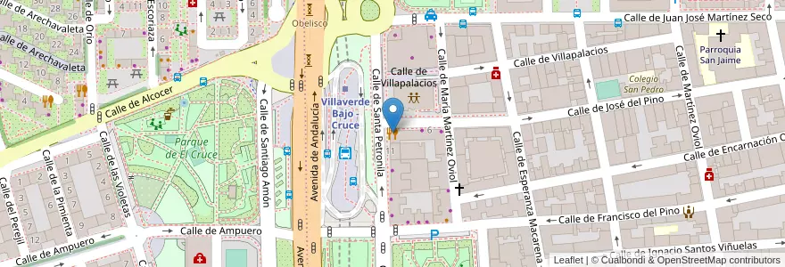 Mapa de ubicacion de La Parada en Испания, Мадрид, Мадрид, Área Metropolitana De Madrid Y Corredor Del Henares, Мадрид.