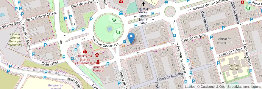 Mapa de ubicacion de La Parrilla del Mejillón en İspanya, Comunidad De Madrid, Comunidad De Madrid, Área Metropolitana De Madrid Y Corredor Del Henares, San Fernando De Henares.
