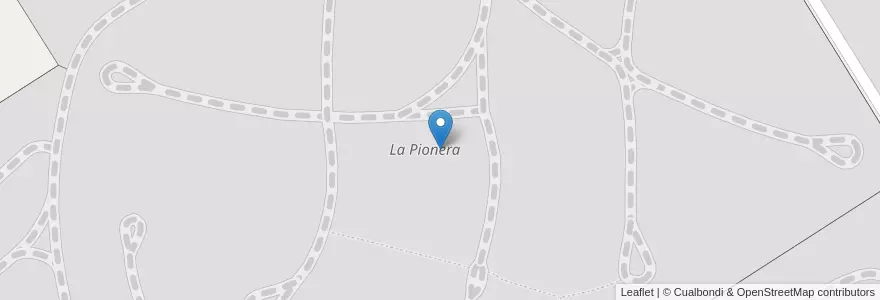 Mapa de ubicacion de La Pionera en 阿根廷, 布宜诺斯艾利斯省, Partido Del Pilar, Pilar Sur.