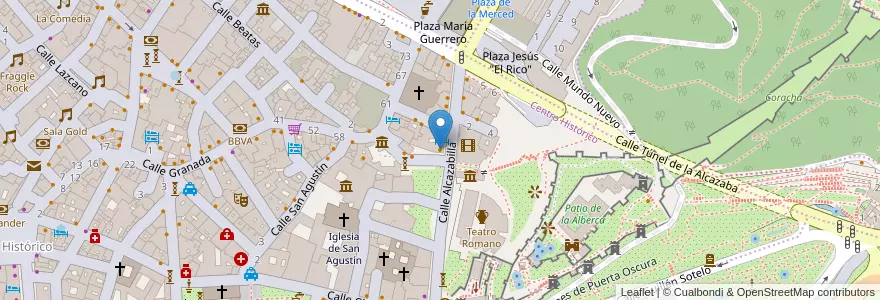 Mapa de ubicacion de La Plaza en Espagne, Andalousie, Malaga, Málaga-Costa Del Sol, Málaga.
