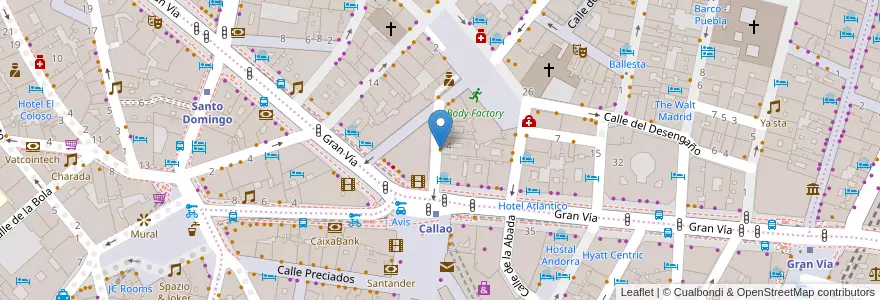 Mapa de ubicacion de La Prensa en Испания, Мадрид, Мадрид, Área Metropolitana De Madrid Y Corredor Del Henares, Мадрид.